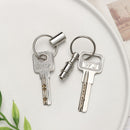 Separable Double Ring Removable Child-mother Buckle Keychain Key Ring Separate