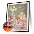 DIY Diamond Painting Partial Special Shape Drill Dessert Wall Decor Rhinest