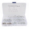 70pcs/set Assorted Double Wire Spring Clamps for Fuel Line Hose Tube 6-18mm