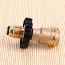 Outdoor Camping Gas Stove Adapter Burner Connection Cylinder Fit Propane POL to QC