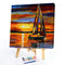 Sunset Sailboat Oil Paint By Numbers Kits Canvas Picture DIY Wall Art Craft