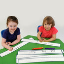 Interactive Play Kit Card Pocket Chart English Spelling Educational Stories