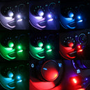 USB Car Colorful Night Lights Auto Interior RGB LED 8 Colors Ambient Lamp Newly