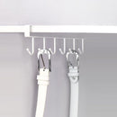 Seamless Towel Storage Wall Mounted Hanger Punch Free Wardrobe Door Back Rack