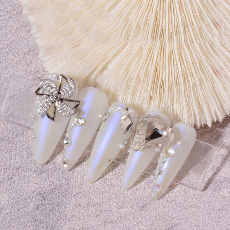 Windmill Double-layer Nail Art Decoration Jewelry Flash Luxury Accessories