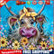 Cow in Bush Oil Paint By Numbers Kits DIY Handpainted on Canvas Wall Art