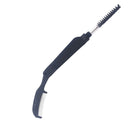 Fashion Mascara Separator Dual-Head Foldable Eyelash Metal Comb Eyebrow Brush
