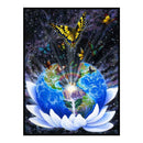 40x55cm Cross Stitch Full Embroidery Kit Mother of The Earth Home Decor Stamped