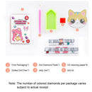 5D Diamond Painting Cartoon Stickers Kids DIY Round Drill Crafts Decals Dec