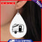 Fashion Enjoy Camp Drop Earrings Casual Leather Ear Dangles Women Jewelry Gifts