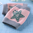 1 Pair Baby Crawling Pad Protect Baby Knee Pads Anti Slip Knees Pad (Pink)