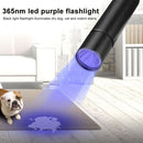 Waterproof 365nm Ultraviolet Flashlight XPE LED 150LM Torch for Money Detect