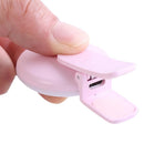 Mini Q Selfie Ring Light Flash LED USB Clip Mobile Phone Fill Lamp (Pink) Newly