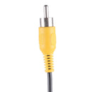 4P Aviation Head Female Plug to 2RCA Male DC Male Extension Adapter Cable