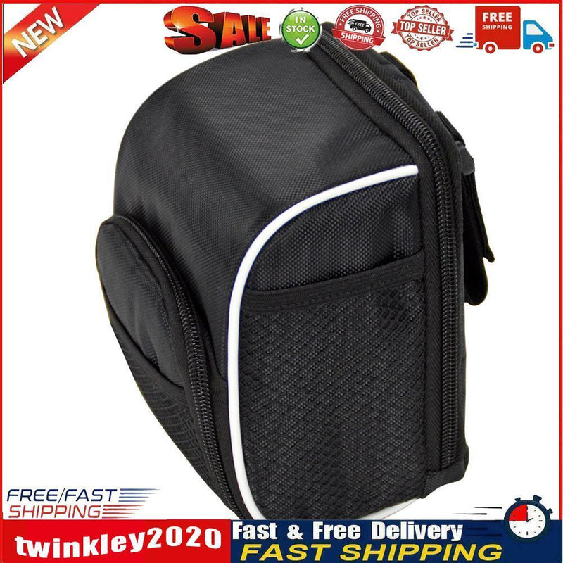 Handlebar Basket Bag with Rain Cover for MTB Road Bike Electric Scooter Newly