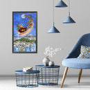 5D DIY Diamond Painting Santa Elk Sled Full Drill Rhinestone Mosaic Art Picture