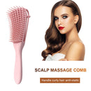 Detangling Hair Brush Massage Wet Comb Detangler Hairbrush (Light Pink) Newly
