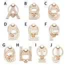 Diamond Luxury 360 Rotation Finger Ring Holder Letter Phone Stand Car Bracket