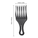 Hairdressing Fork Comb Afro-comb Smooth Hair Styling Tools Hairbrush (B)