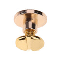 20pcs Copper Leather Craft Belt Wallet Solid Brass Nail Rivets Screws(3) Newly
