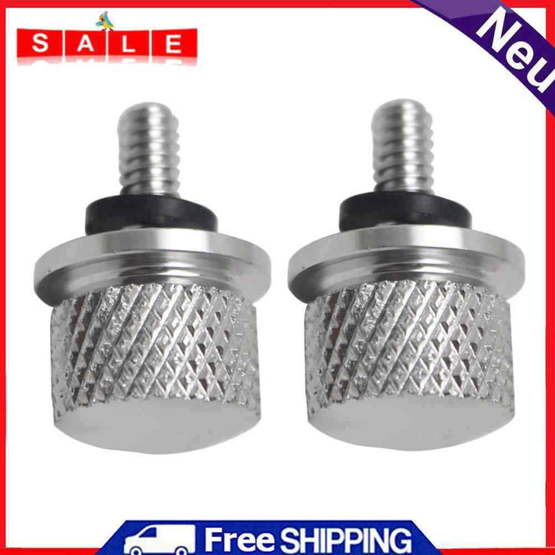2pcs 6mm CNC Metal Plate/Trim/Seat/Saddle Screws Motorcycle To