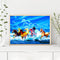 DIY Horse Animal Oil Paint By Numbers Frameless Hand Painted Artwork Wall Dec