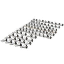 80Pcs Fishing Rod Guide Guides Tip Set Repair Kit with Fish Box Newly