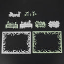4pcs Halloween Cutting Dies Scrapbook Embossing DIY Album Card (MS-500) Newly