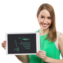 10in LCD Electronic Writing Tablet Digital Drawing Handwriting Pad (White)