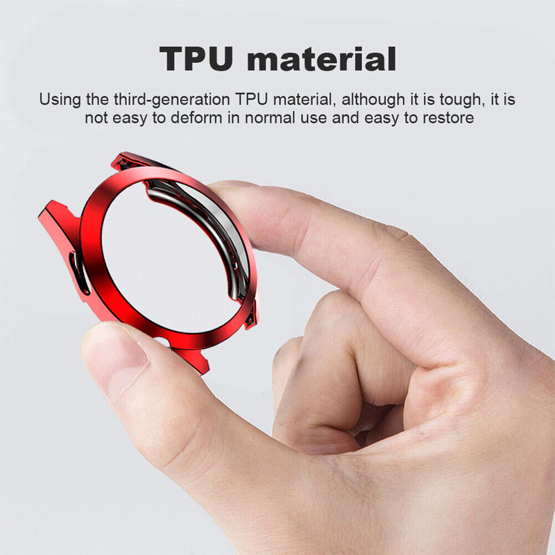 Anti-Fall Watch Full Cover Case for Huawei Watch GT 3 46mm Shell Skin (Red)
