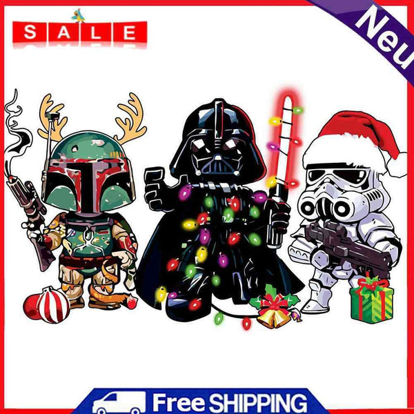 5D Christmas Cartoon Diamond Painting Full Round Rhinestone Drawing Picture Kits