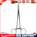 Stainless Steel Fish Hook Remover Curved Tip Fishing Locking Forceps (18cm)