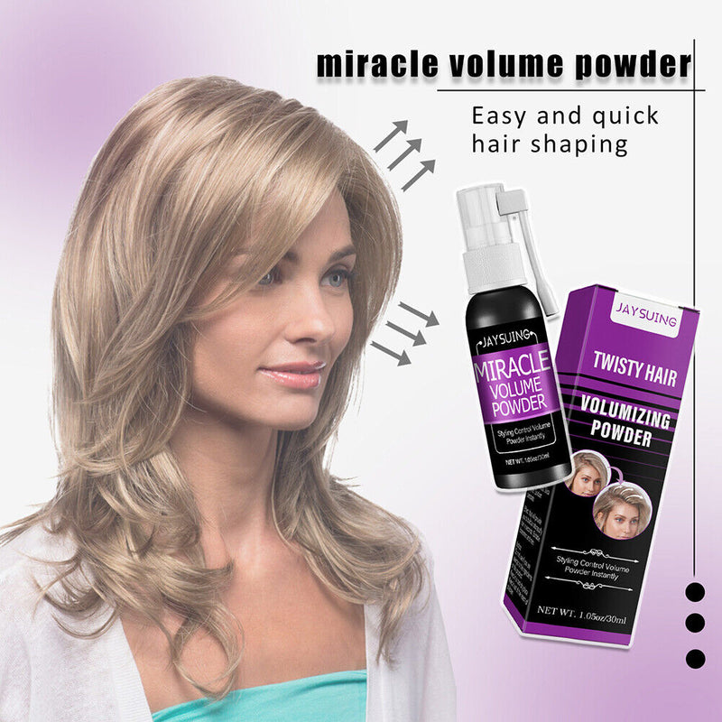 Men Womens Fluffy Dust Hair Spray Volume Hair Styling Powder Hairdressing Tool