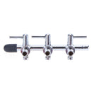 Air Flow Line Stainless Steel Control Valve Aquarium Pump Splitter(3-way)