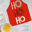 HO Print Linen Apron Kitchen Waterproof Home Cooking Bib Pinafore (68X55CM)