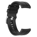 Sports Silicone Watch Band for Huawei Watch GT/GT Active 46mm (Black) Newly