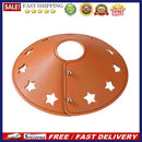 PU Leather Star Table Lamp Shade Covers Detachable Decorative Lampshade Cases