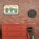 Fresh Herbs Retro Metal Plate Tin Sign Poster Plate Wall Art Decor Accessories