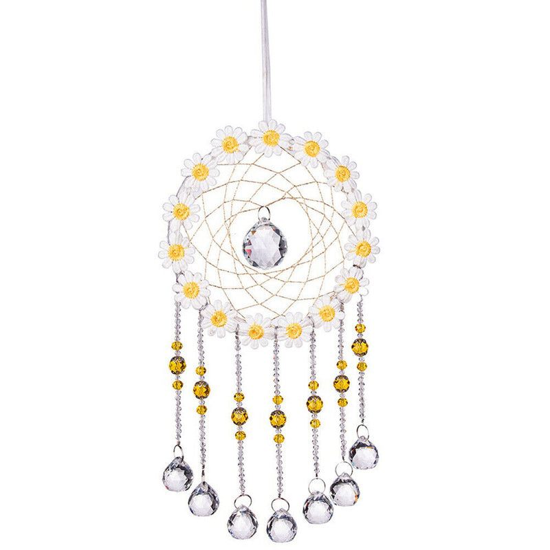 Dream Catcher with Bijou for Children Gifts Bedroom Student Dorm Window Pendant