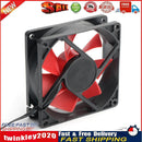 8cm Computer Cooling Fan 3Pin+4Pin Quiet CPU Cooler Chassis Case Water Fan Newly