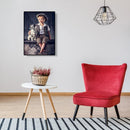 5D DIY Diamond Painting Animal Boy Full Drill Rhinestone Art Picture Embroi
