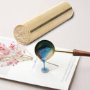 Retro Cylindrical Sealing Wax Brass Envelope Stamp Customs Accessories (B) Newly