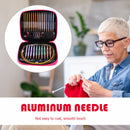 Crochet Hook Circular Knitting Needles Set with Case DIY Weaving Sewing Crafts
