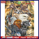 Home Decor Rhinestone Diamond Painting Owl Group Mosaic Drill Point Handicraft