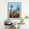 Handpainted DIY Bird and Lighthouse Oil Paint by Numbers Pictures Craft Kit