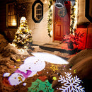 Portable LED Projector Lamps Outdoor Waterproof Lawn Light Xmas Decorative Lamp
