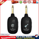 A8 UHF Wireless System Electric Guitar Pickup Audio Transmitter Receiver Newly