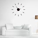 Minimalism Silent Movement Large Decorative Wall Clock DIY Modern Acrylic Clock