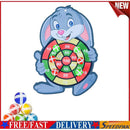 Shooting Sucker Ball Target Dartboard Toys Kit with Hook Balls (Bunny)