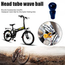 Folding Bike Catch Ball Head Tube Bolt for Brompton Bicycle Parts (Black) Newly